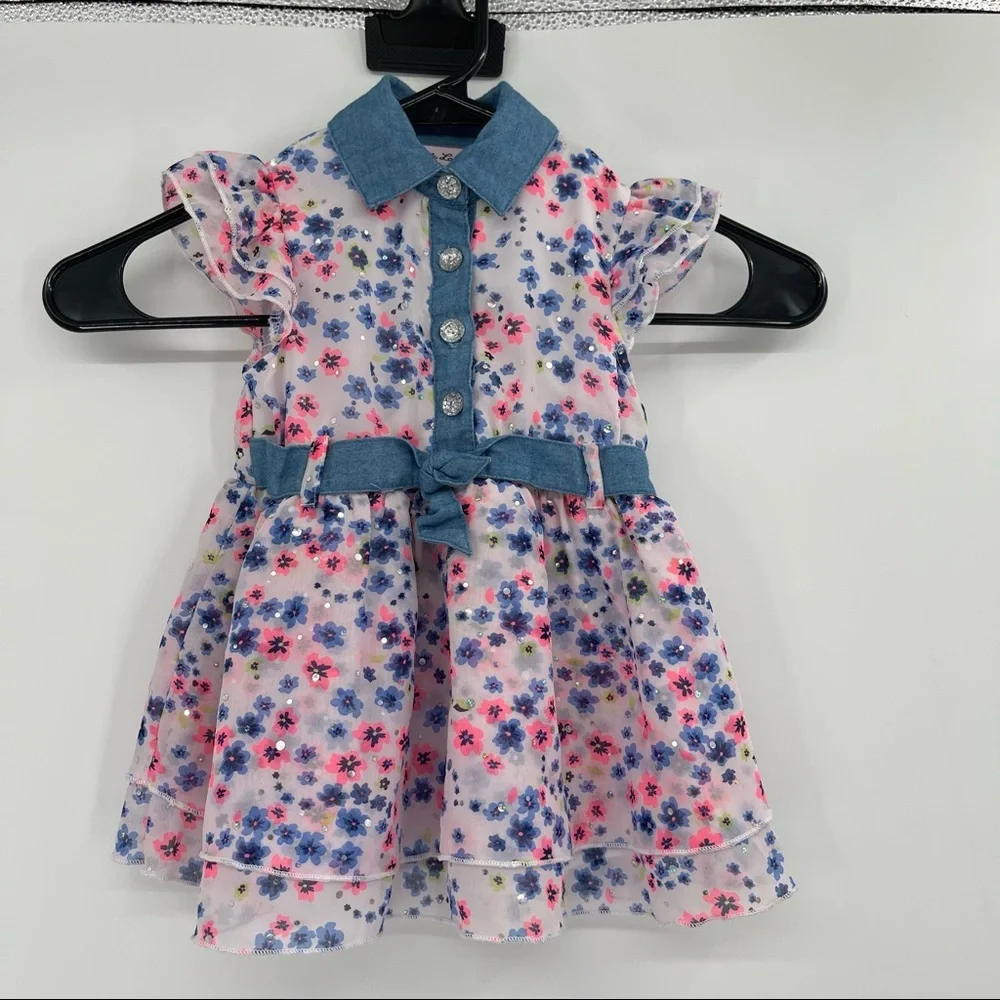 Little Lass Ruffled Baby Dress​